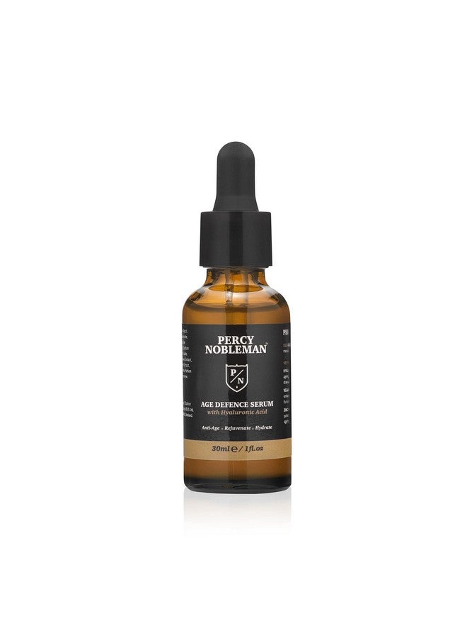 Percy Nobleman Age Defence Serum With Hyaluronic Acid A Face Serum With A Vitaminrich Formula To Help Tackle Signs Of Ageing 30Ml - Image 2