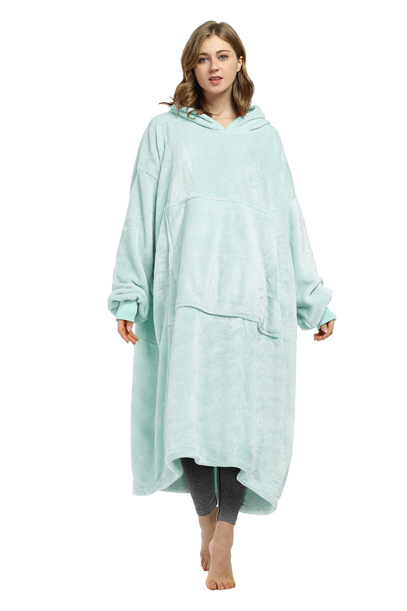 Catalonia Catalonia Full Body Oversized Blanket Hoodie Sweatshirt  Extra Long Wearable Fleece Pullover  Gift for Adult Men Women Wife Girlfriend  - Image 5