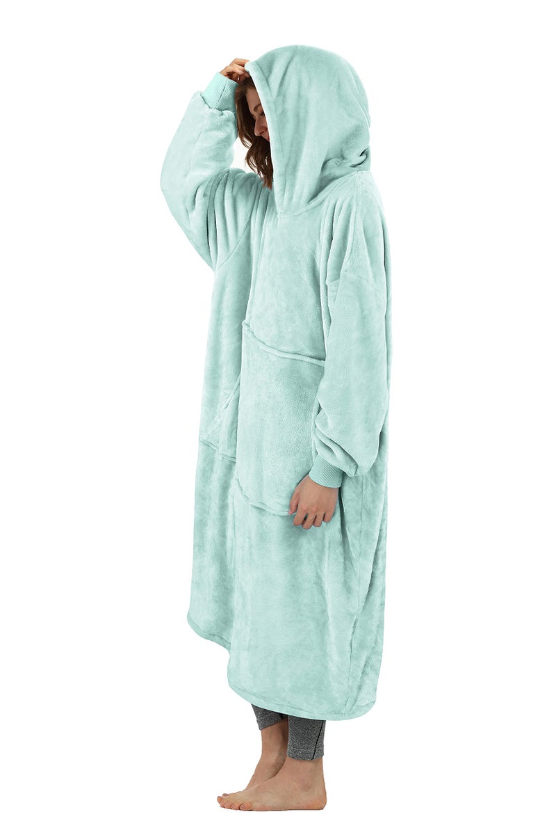 Catalonia Catalonia Full Body Oversized Blanket Hoodie Sweatshirt  Extra Long Wearable Fleece Pullover  Gift for Adult Men Women Wife Girlfriend  - Image 4
