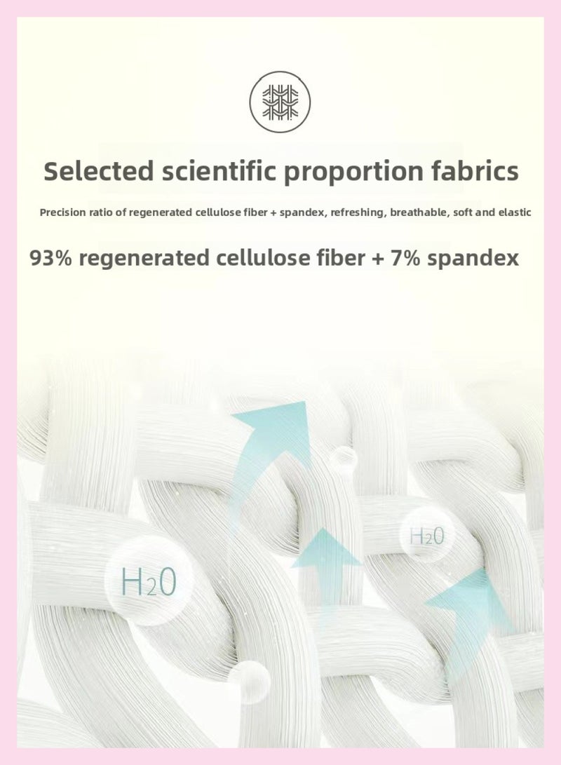 Summer ice - silk thin - section sleepwear for girls, cartoon five - quarter - sleeved air - conditioned clothing, children's home clothing sets  - Image 3