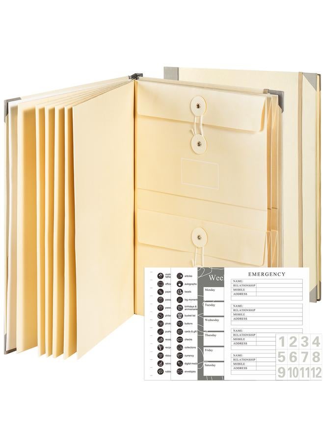 الأزرق جي دبليو In Case I Go Missing Binder مانيلا جيب مجلد الأرغن - Image 1