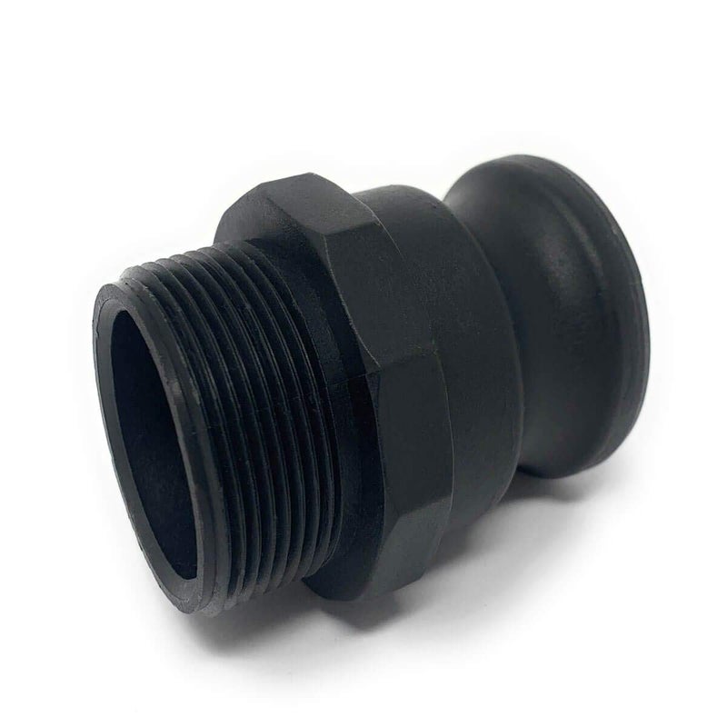 Gloxco Polypropylene Type F Cam and Groove Fitting, 1-1/2" Male Camlock Adapter x 1-1/2" Male NPT (CAM-15-F-PP) - Image 5