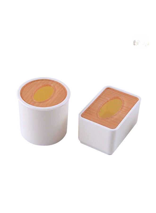 112 Dollhouse Miniature Tissue Box Ob11 Gsc Small Cloth Scaled Drawing Box Model Toy/castle Villa Playset-Color:12 Points Tissue Box  - Image 3