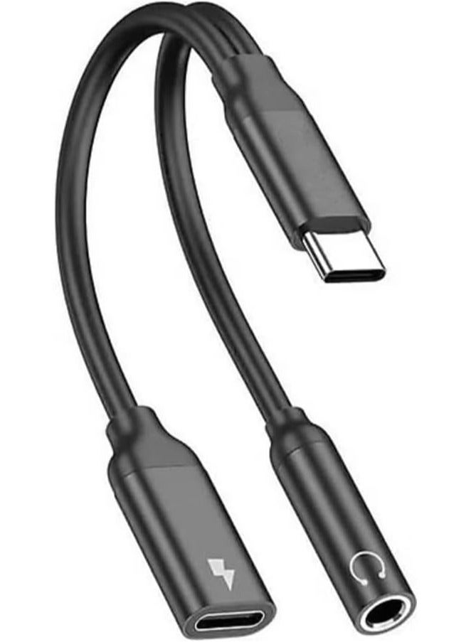 ELTRAZONE Type-C to 3.5mm Aux Headphone and Charge Converter | Audio Adapter for Smartphones, Tablets, Laptops | Dual Charging & Audio Output | Compatible with USB-C Devices - Image 3