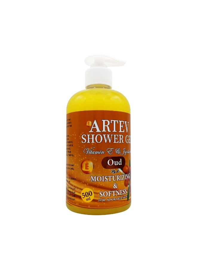 ARTEV Shower Gel With Oud - 500ML - Image 1