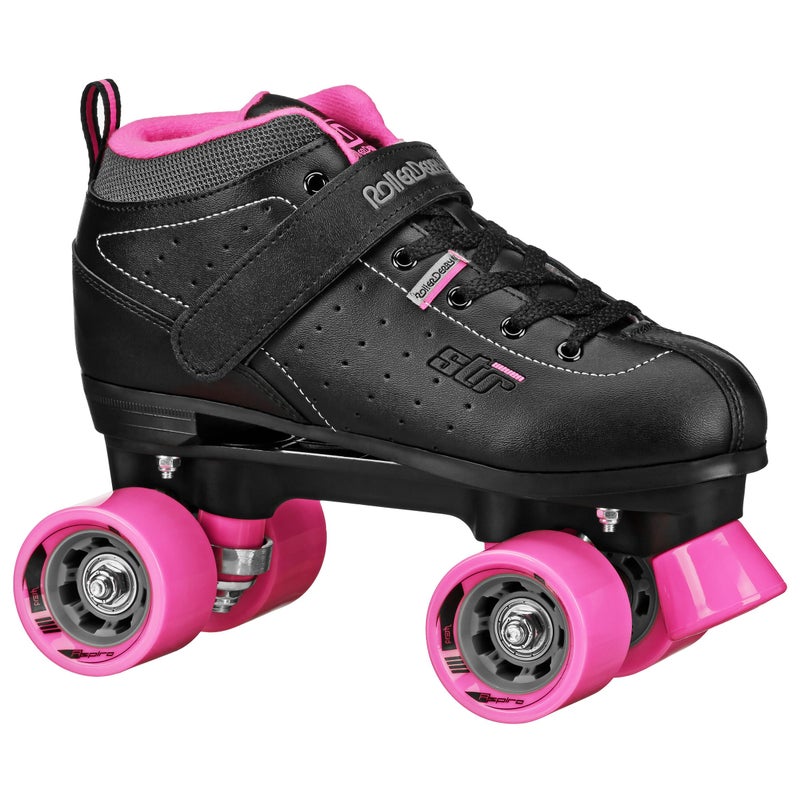 Roller Derby Str Seven Women's Roller Skate, Black/Pink, 9 - Image 1