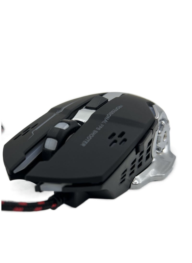 Generic - Cool Lighting Effects USB Wried Gaming Mouse - Image 1