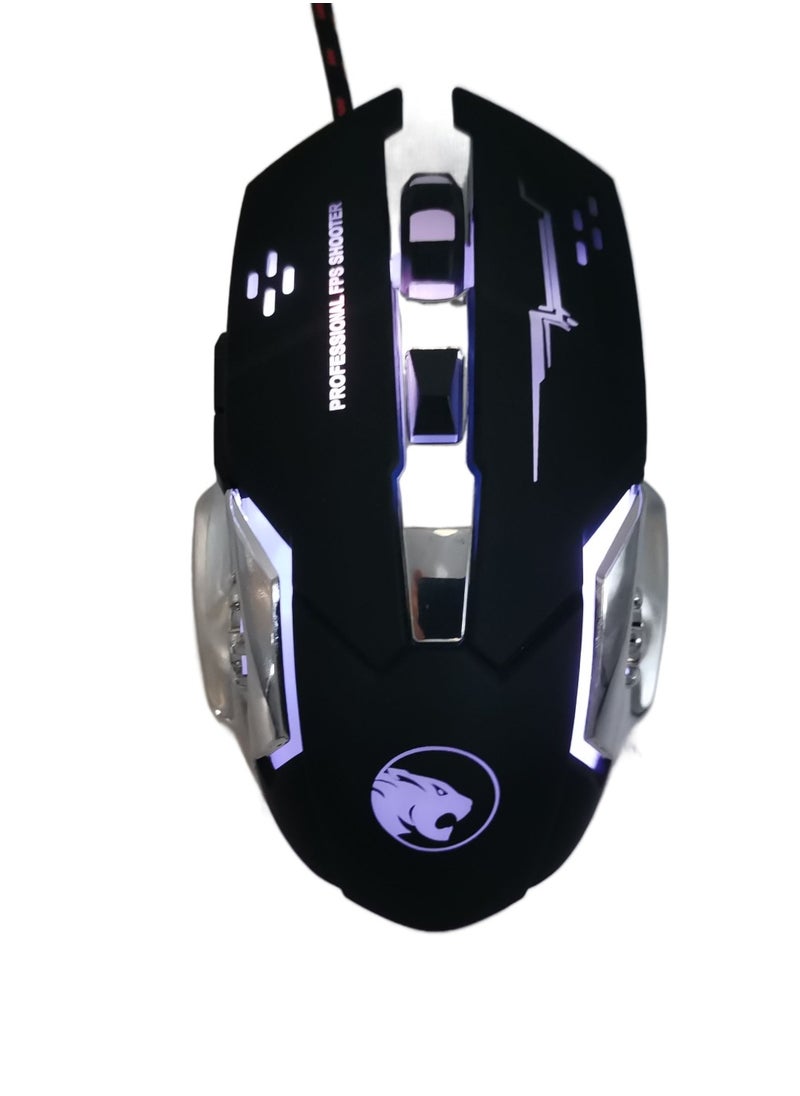 Generic - Cool Lighting Effects USB Wried Gaming Mouse - Image 1