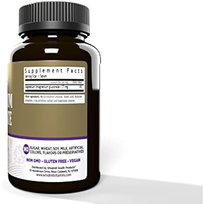WINDMILL Magnesium Gluconate 500 Mg - from Windmill, 90 Tb (Pack of 2) - Image 2
