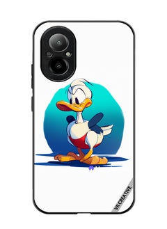 Protective Case Cover For Realme C67 4G Donald Duck Design Multicolour