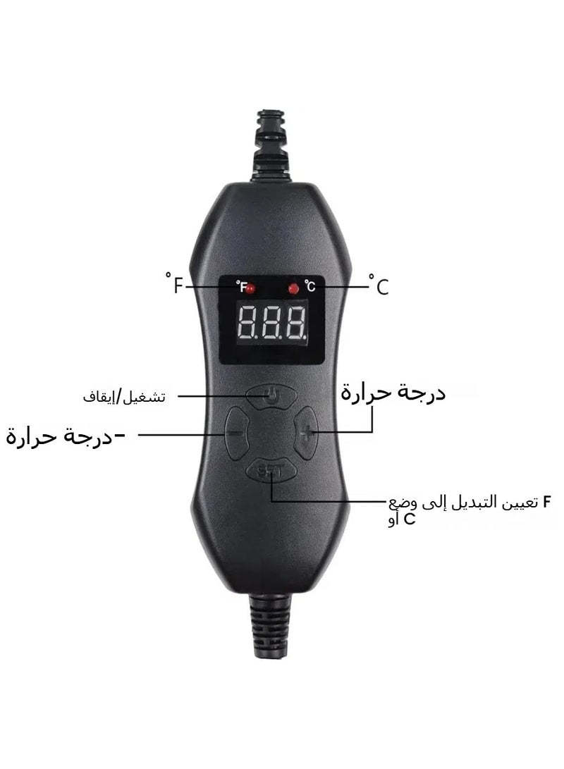 general Digital Temperature Control Seedling Heating Pad Plant Flower Seedling Breeding Heat Pad with UK Plug - Image 2