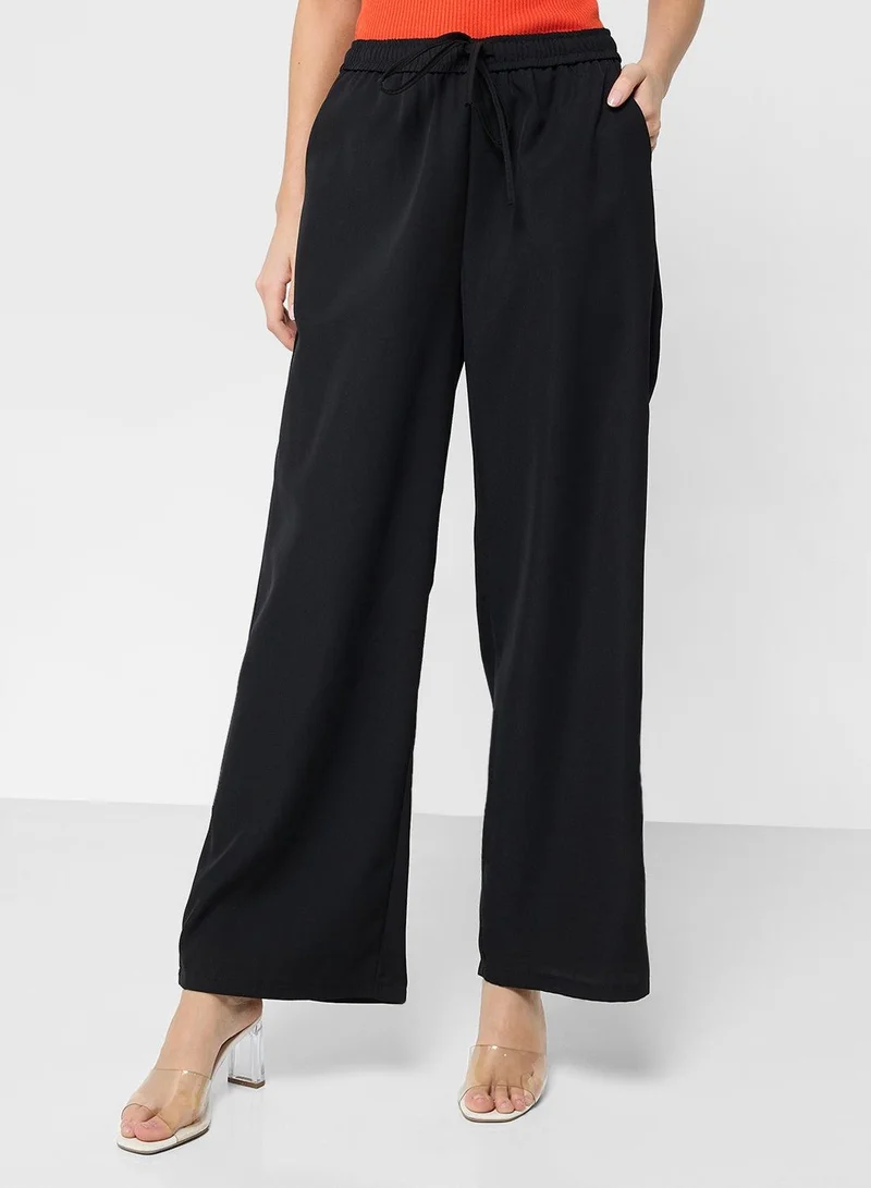 Ginger  Cotton Pullon Straight Fit Pants for Women | Best Price UAE