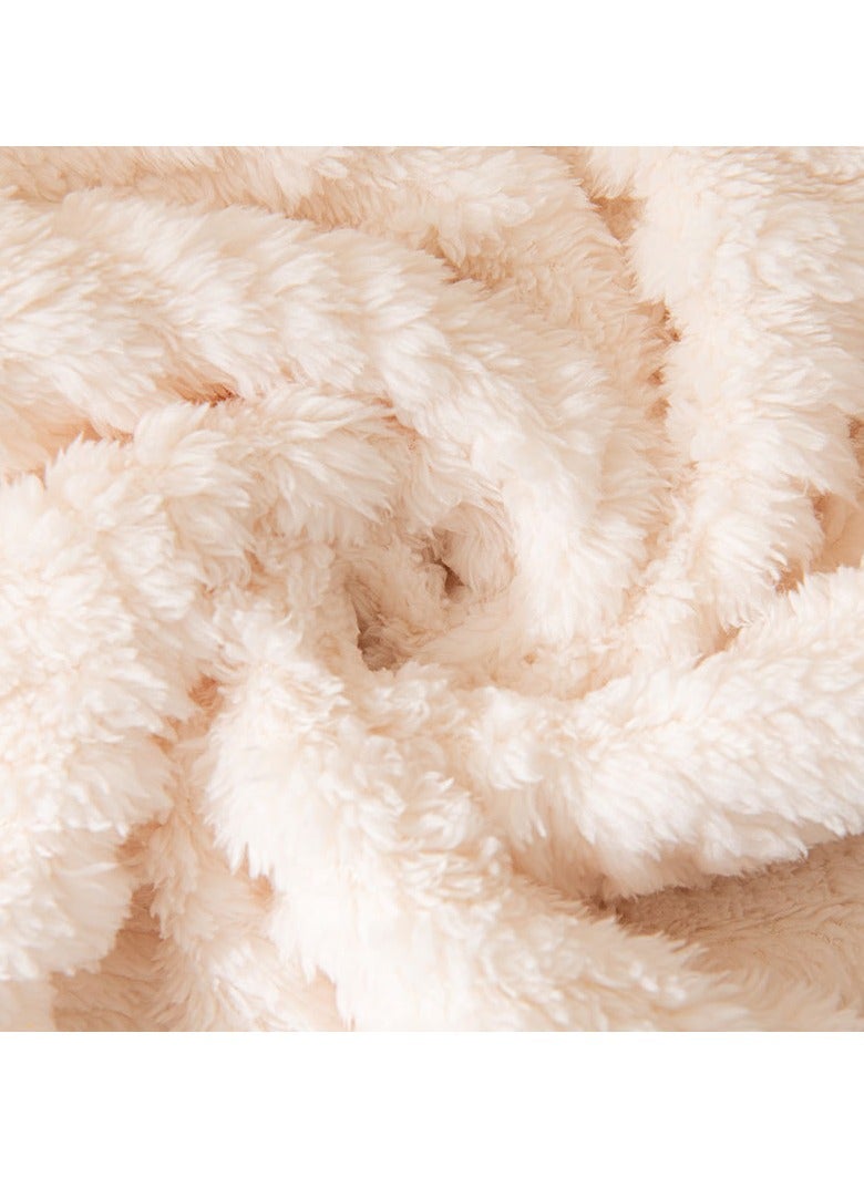 KUYING New Short Plush Double-Sided Sofa Towel - Image 3