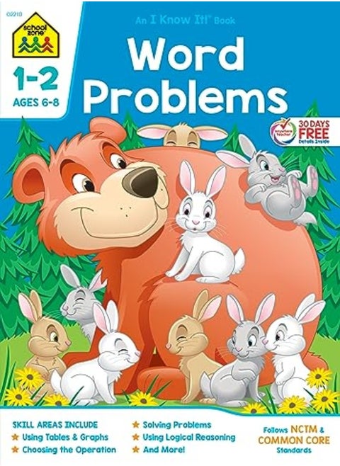Word Problems 1-2 Deluxe Edition Workbook