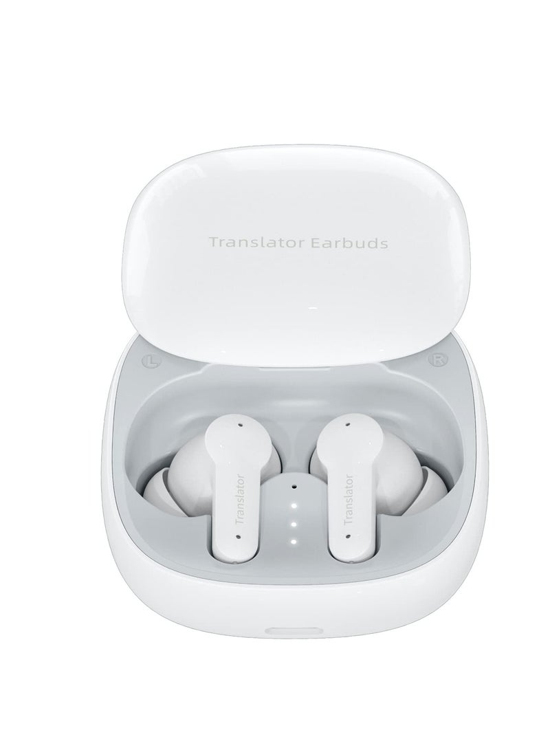 SYOSI M3 Translator Earbuds for Voice Language Translation in 74 Languages and 70 Accents Quick Response with 97% High Accuracy Innovative Sliding Design Perfect for Travel, Business & Daily Use  - Image 1