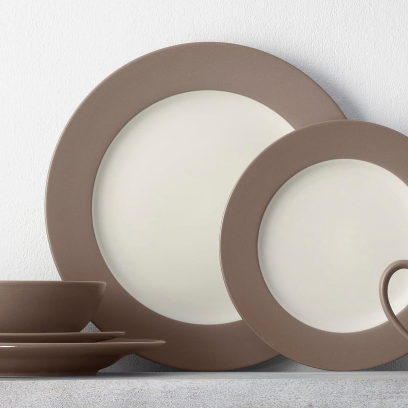 Noritake Noritake Colorwave Clay Set of 4 Rim Dinner Plates 11  - Image 2