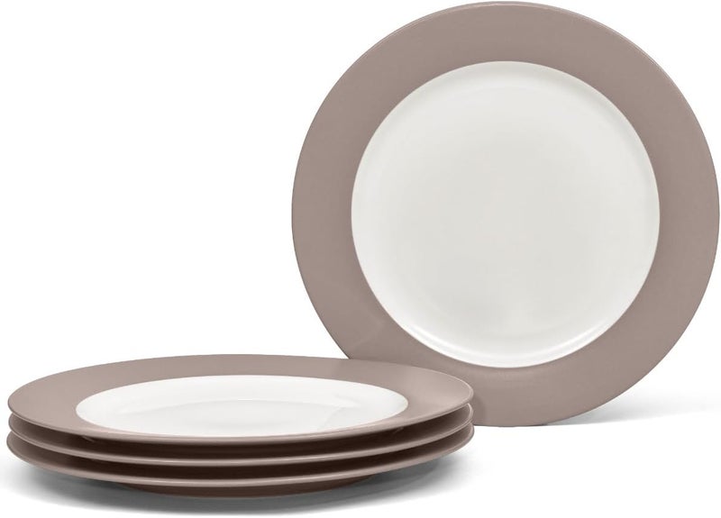 Noritake Noritake Colorwave Clay Set of 4 Rim Dinner Plates 11  - Image 1