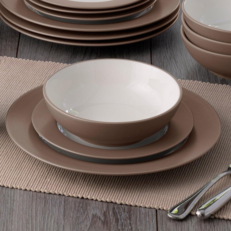 Noritake Noritake Colorwave Clay Set of 4 Rim Dinner Plates 11  - Image 5