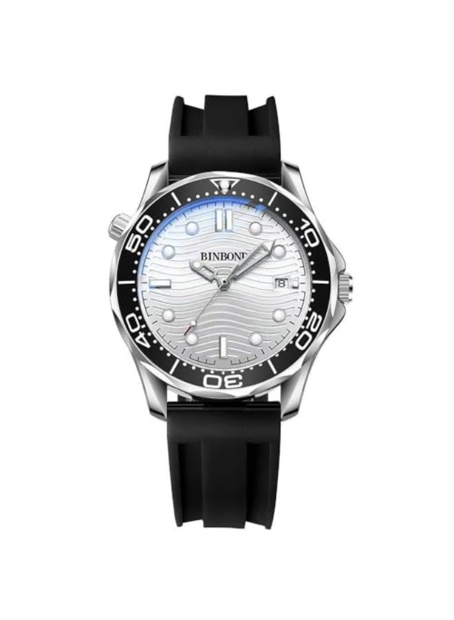 BINBOND FasionSA- Binbonds Casual Fashion Ultra-thin Sea Horse Series Quartz Men's Watch Date waterprosof Luminous Sports Business Men's Wrist watch - Image 1