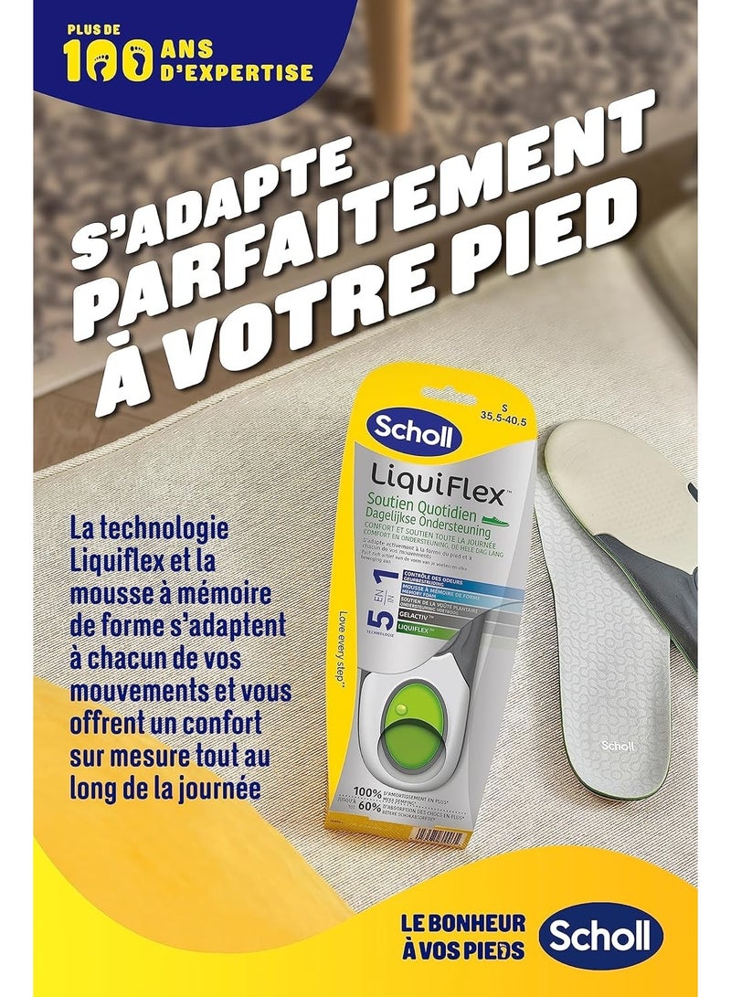 شول نعال شول ليكوفليكس للدعم اليومي، زوج واحد - المقاس: صغير - Image 3