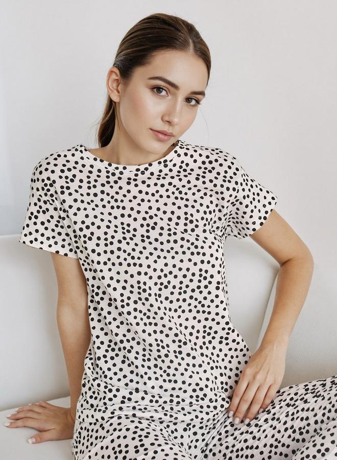 سبلاش فيڤ طقم بيجاما تي شيرت وبنطلون - Image 2