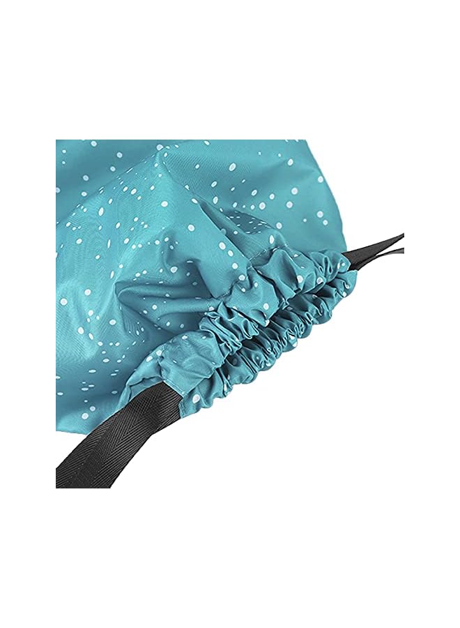 PROMASS Drawstring Gym Bag for Kids Waterproof Swimming Backpack Boys Girls Sport Gym Bags Dry Wet Separation Bag Beach Travel Backpack with Transparent Front Pocket for Kids  - Image 4