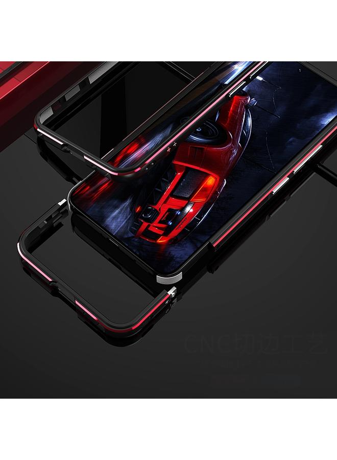 S-TOP Case For Samsung Galaxy S22+ 5G Aurora Series Lens Protector + Metal Frame Protective Phone Case - Image 3