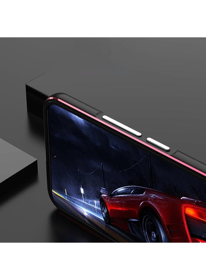 S-TOP Case For Samsung Galaxy S22+ 5G Aurora Series Lens Protector + Metal Frame Protective Phone Case - Image 5