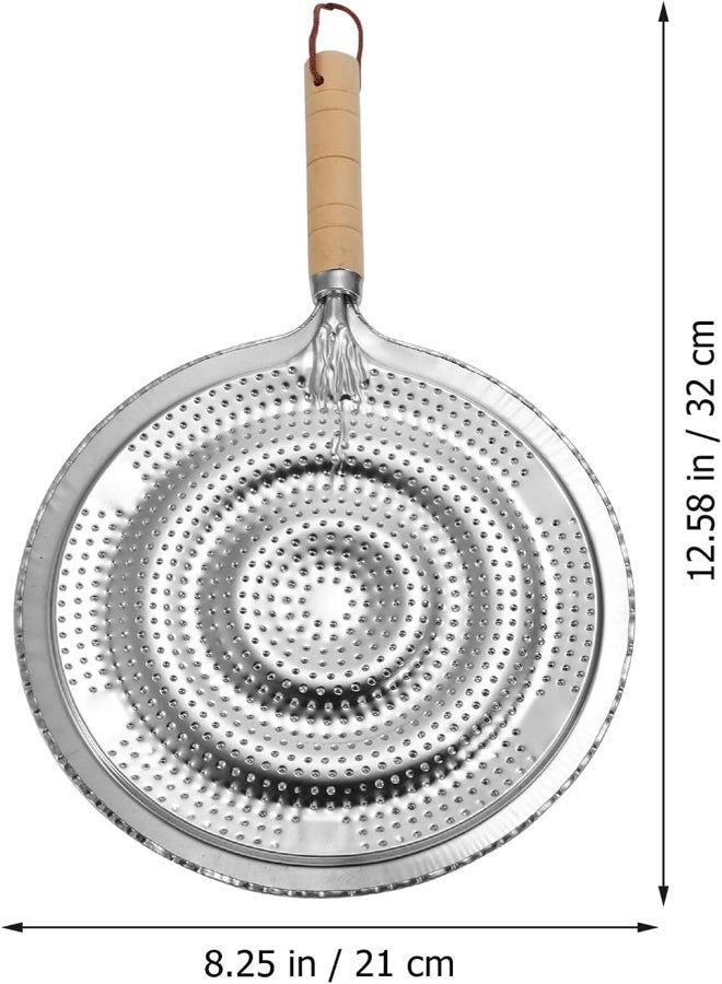 AKDC Cabilock 2Pcs Heat Diffuser Plate For Electric Gas Stove Glass Induction Cooktop Heat Diffuser Cooking Induction Adapter Hob Ring Plate Silver - Image 5