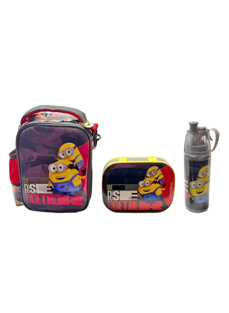 UNIVERSAL Universal Minions Team Fix It 3-In-1 Smash Lunch Bag, Water Bottle And Lunch Box Set
