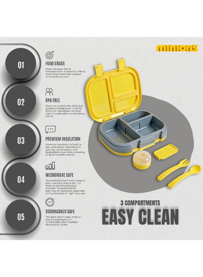 Universal Minions Team Fix It 3-In-1 Smash Lunch Bag, Water Bottle And Lunch Box Set - Image 5