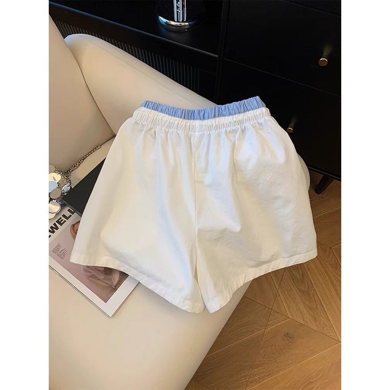 Women's Summer Drawstring Loose Casual Shorts - Image 5