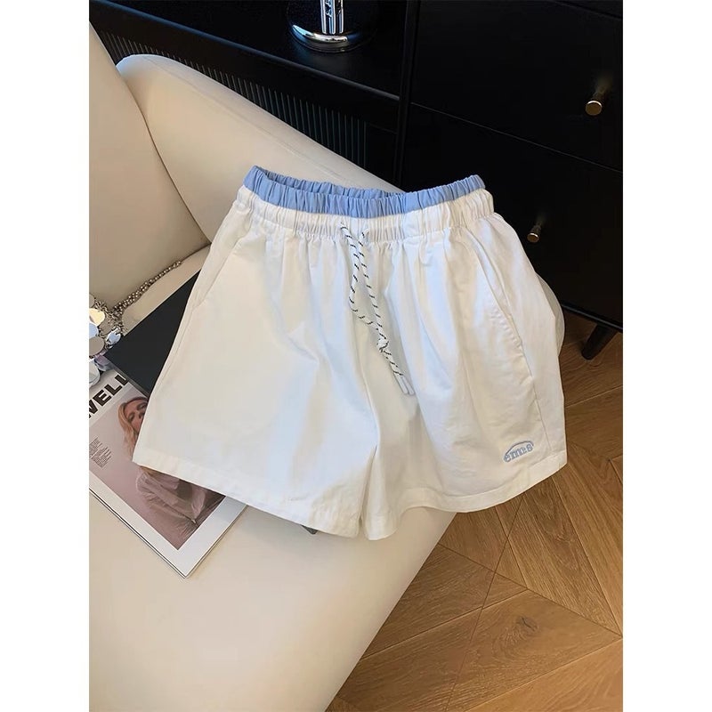 Women's Summer Drawstring Loose Casual Shorts - Image 2