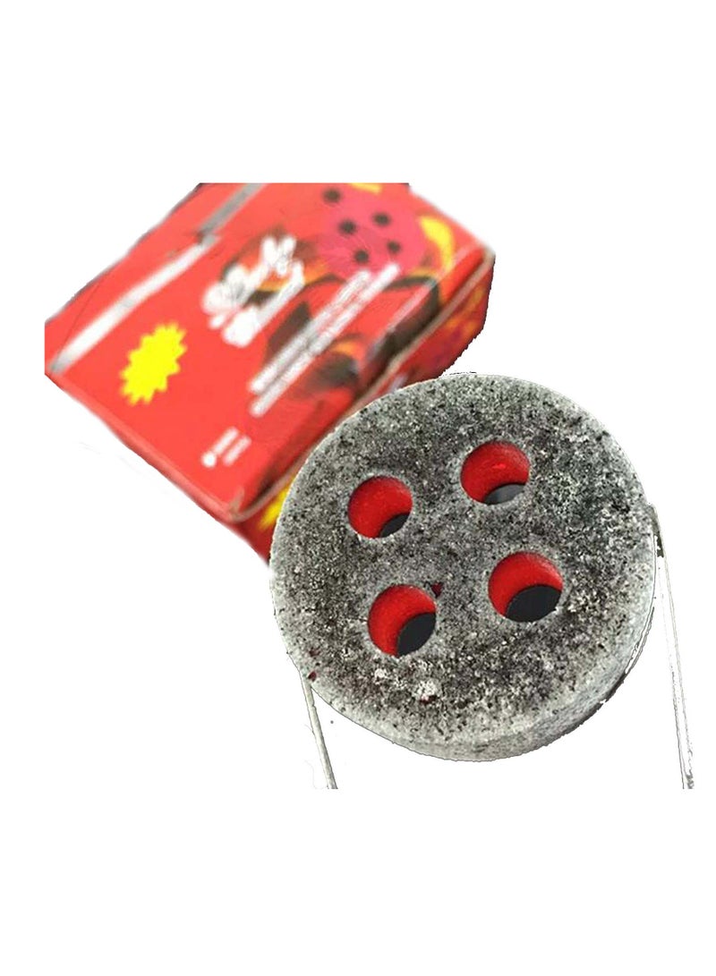 الصقر فحم الصقر لاكي بخور-20 قطعة فحم أسود طويل الأمد-50 ملم - Image 4