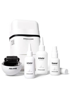 Copenhagen Grooming Copenhagen Grooming Men Hair Growth Kit wThe Activator Hair Growth Serum  The Moonroller Hair Follicle Stimulator  Gentle and Efficient Hair Regrowth Treatment for Men 150 days 