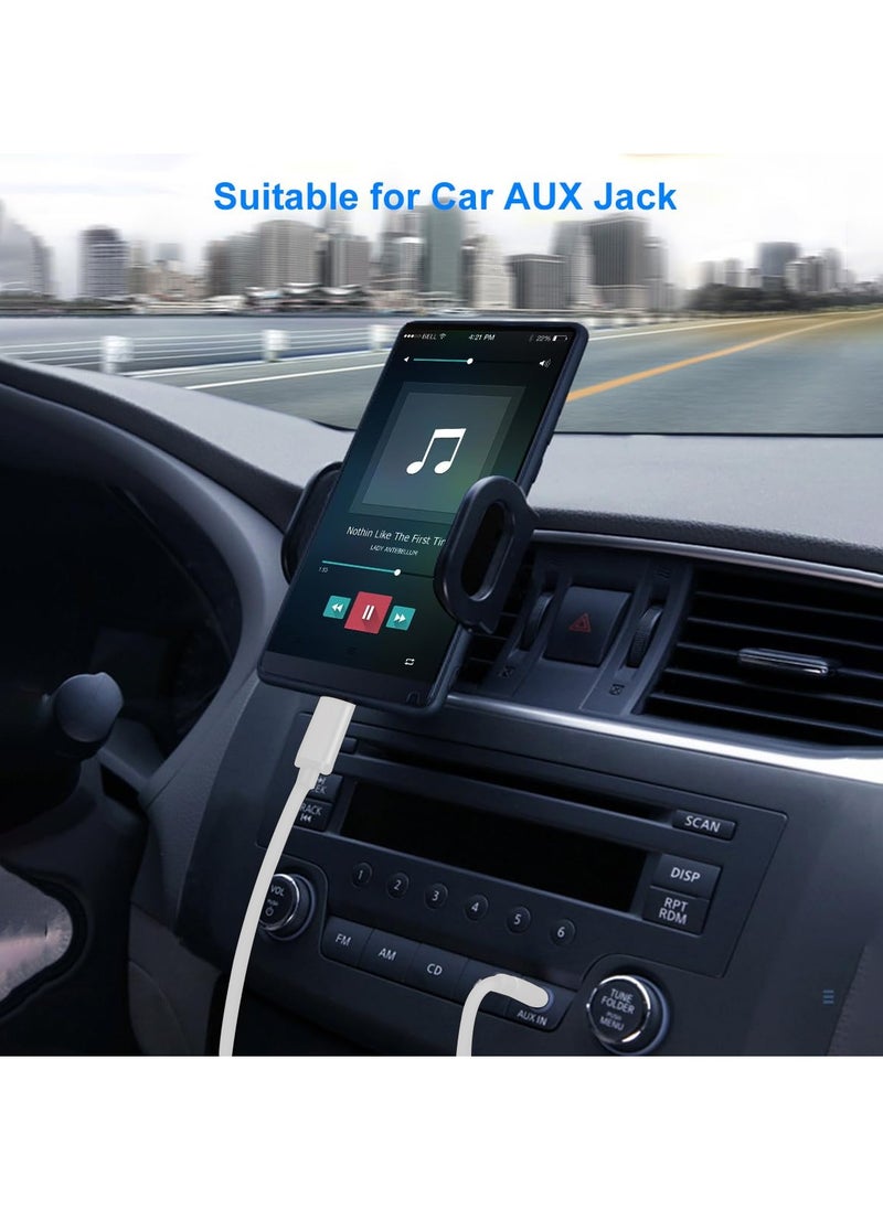 Generic - JHCM32 2-in-1 Audio Adapter - USB Type-C, Lightning to 3.5mm Aux Cable 1M for iPhone, Android - Image 1
