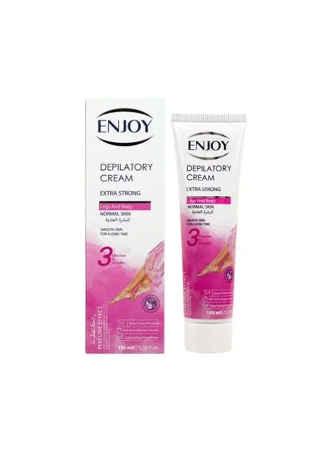 ENJOY Depilatory Cream Extra Strong for Normal Skin, 100ml
