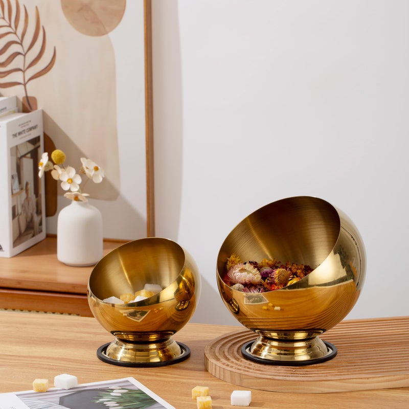 CM CHIC MONDAY Candy Bowl, Candy Dispenser with Base, Candy Dish for Office Desk, Valentine Candy Dish Sugar Bowl (7.08H'') - Image 5