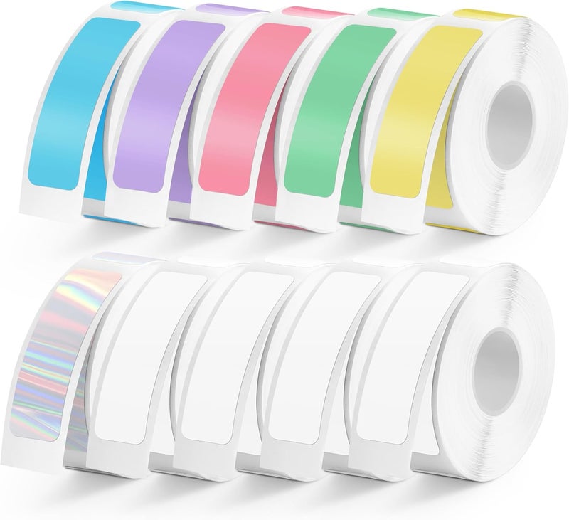 MIARALA D30 1600 Label Tape - 12mm × 40mm (1.2x4cm) for D30 Label Printers - Image 1