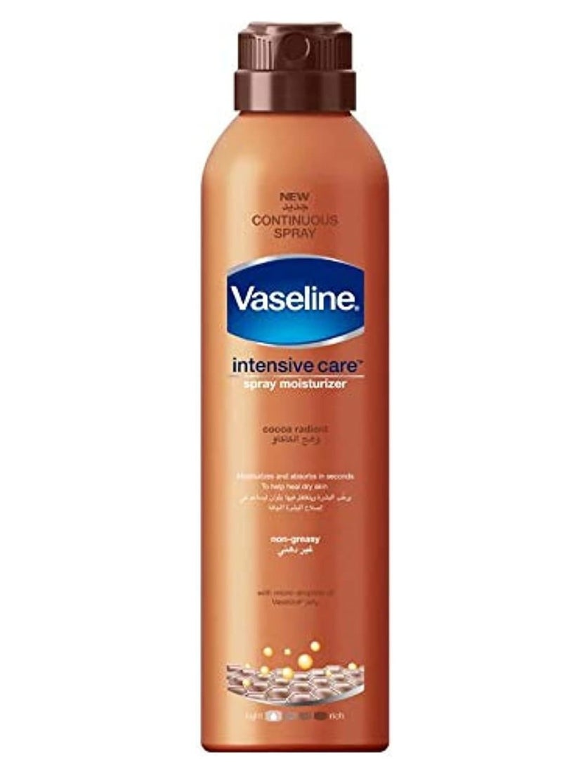Vaseline Body Spray Cocoa Radiant, 190g - Image 1