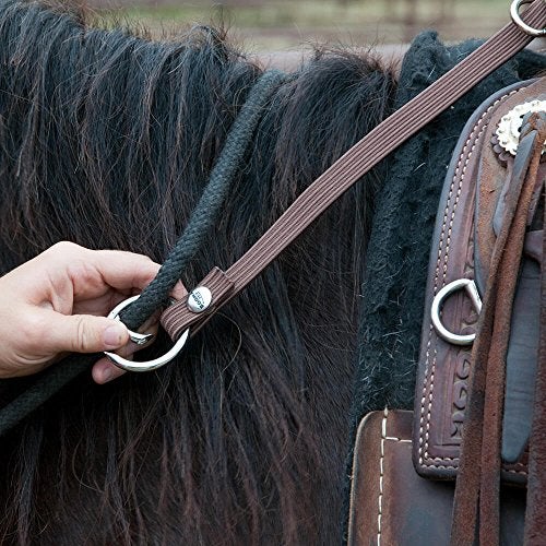 Circle Y Rein Check Llc Dba Booma Rein Booma Rein Keeper Brown - Image 3