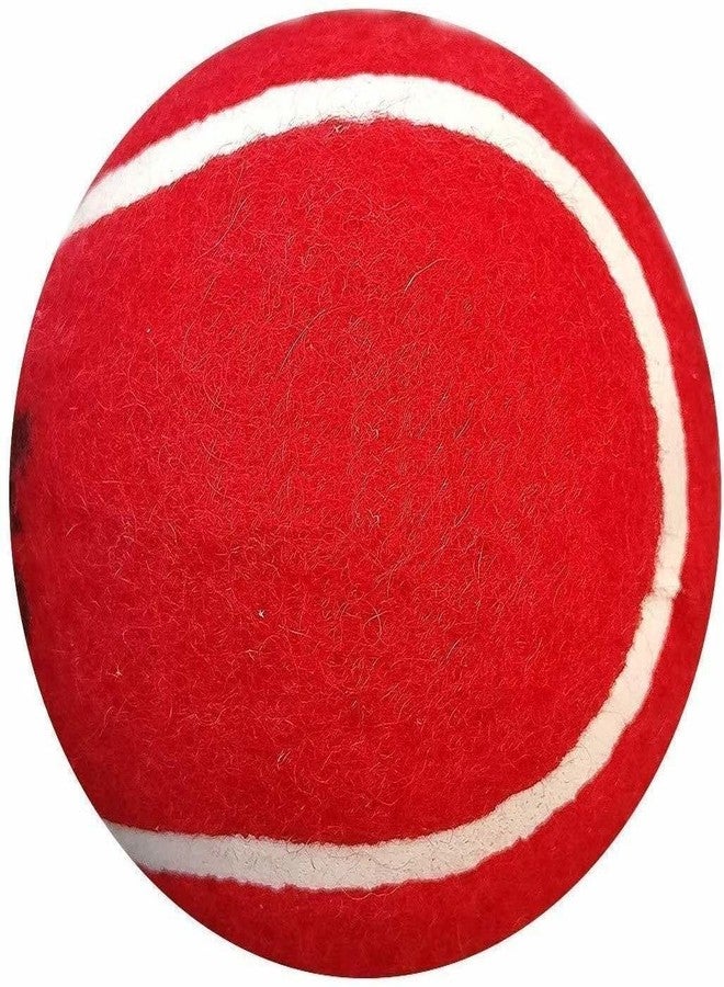 Owlix Red Rubber Heavy Weight Tennis Cricket Ball Cricket Tennis Ball (Standard, Pack of 4) - Image 3