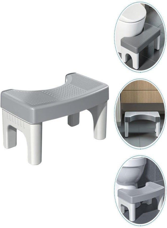 Sevia Toilet Foot Stool,Folding Toilet Stool,Squatting Toilet Potty Stool,Toilet Auxiliary Step for Pooping, Pooping Stool for Bathroom, Toilet Step Stool for Kids, Foldable Toilet Potty Stool (Grey) - Image 4