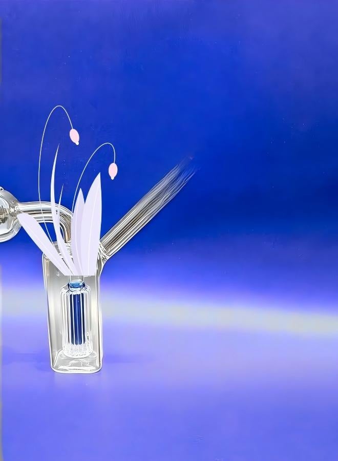 Glass Home Decorative Heat Resistant Oil Lamp vase