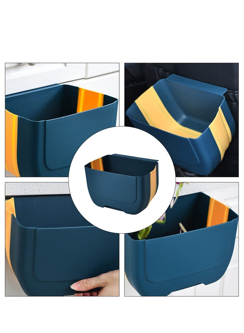 Excefore Kitchen Hanging Garbage Can Small Hanging Kitchen Trash Can Mini Garbage Bin for Cabinet Door  - Image 2
