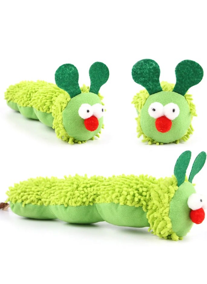 Catnip Toys for Cats, Interactive Plush Chew Toy, Soft and Durable Catnip Toy for Kittens, Soft Pet Toy (Silkworm)