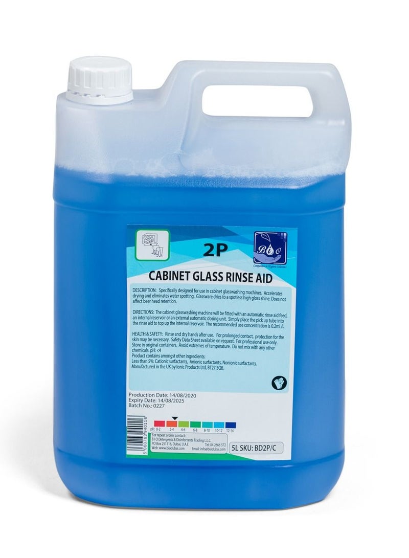 Bio Cabinet Glass Rinse Aid  2P - Image 1