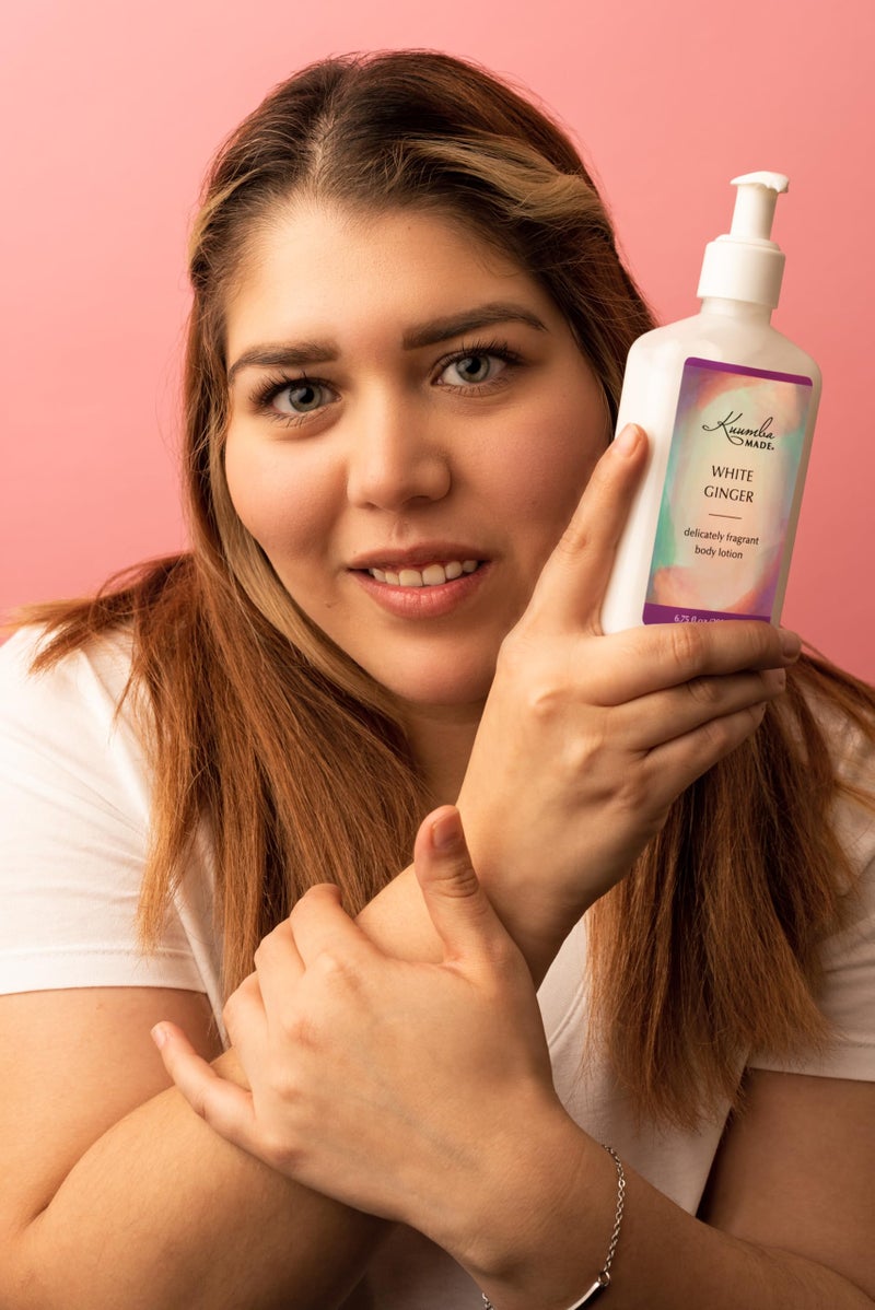 KUUMBA MADE White Ginger Body Lotion, 6.75 FZ - Image 3