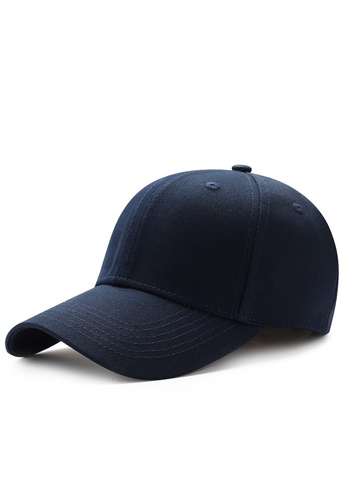 Cotton Baseball Cap in Navy – Classic, Versatile, Stylish, and Comfortable 