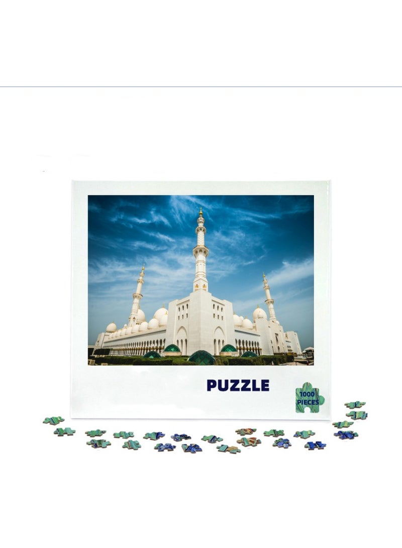 Anna 1000 Pieces Thick Paper Puzzle for Stress Relief and Decorative Fun - Image 1